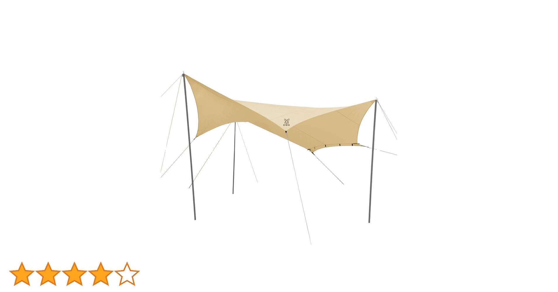 Amazon | DOD(ディーオーディー) ビートルタープ ザ・テントと簡単連結